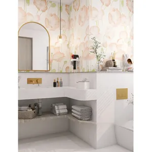 Đầy đủ sứ mềm ánh sáng phòng tắm tường gạch cho ngoài trời hội trường firebrick nhiều kích cỡ Available-600x1200 400x800 300x600 - Product Image 5