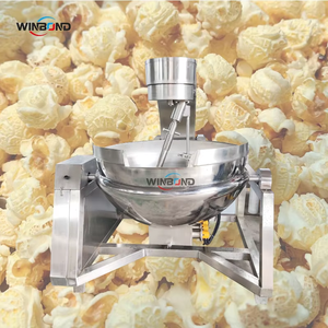 Máquina de <span class=keywords><strong>Palomitas</strong></span> de Maíz Profesional de Gran Capacidad Automática de 100L, Máquina para <span class=keywords><strong>Hacer</strong></span> <span class=keywords><strong>Palomitas</strong></span> de Maíz <span class=keywords><strong>con</strong></span> Calor a Gas - Product Image 4