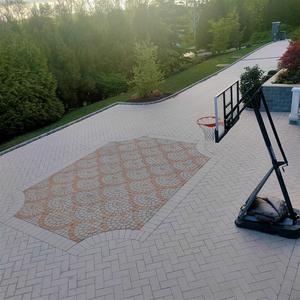 Dalles de pavage en granit gris flammé pour cour extérieure, antidérapantes, pour sol, parking, pavés en maille pour allée - Product Image 3