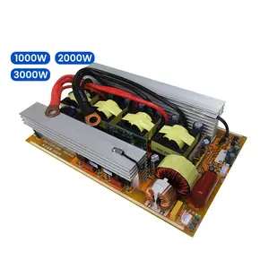 Inversor de onda sinusoidal pura de 12V/24V a 220V, placa de circuito de 3000W/2000W/1000W, placa base de alta potencia, convertidor de CC a CA