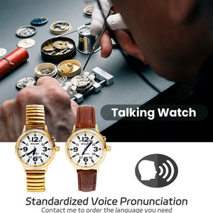 MAUJOY Reloj Parlante con Números Grandes, Habla La Hora y Fecha para Personas con Discapacidad Visual, <span class=keywords><strong>Ciegos</strong></span> o Ancianos - Product Image 6