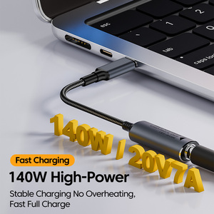Pd 140W DC เป็น Type-C Converter 5V/9V/<span class=keywords><strong>20V</strong></span> 7.4x5.0mm 7.4x0.6mm อะแดปเตอร์แปลงไฟสำหรับโทรศัพท์มือถือ HP DELL Samsung PC - Product Image 2