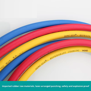 Kit de tuyau de charge de réfrigérant R22/R410a durable avec raccords en laiton pour l'<span class=keywords><strong>entretien</strong></span> des climatiseurs HVAC en stock - Product Image 4