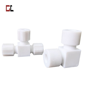 GL nhà máy trực tiếp OEM tùy chỉnh <span class=keywords><strong>PTFE</strong></span> ống phụ kiện chung van cho kết nối đường ống - Product Image 3