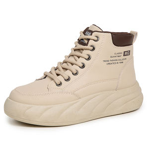 Nouveau blanc talons hauts baskets femmes grosses chaussures Wedge sport plate-forme <span class=keywords><strong>Tennis</strong></span> femme printemps automne chaussures à semelles épaisses - Product Image 6