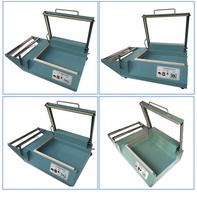 Vente chaude 220V 110V Boîte En Plastique Sac Scellant Cutter Opération Manuelle POF PP PVC Film Rétractable D'étanchéité Machine D'emballage