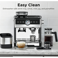 Cafetera Express ANBOLIFE, Prepare Café por Goteo y Lattes y Cappuccinos Fríos en Casa con Esta Cafetera Manual