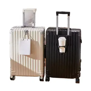 शहरी यूनिसेक्स एब्स ट्रॉली सामान सुंदर पीसी सूटकेस बैग सूट केस सामान सेट