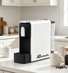 Nouvelle machine à café à capsules Abbolife 19 bars 1200W avec réservoir d'eau amovible et bac à capsules, fonction ERP pour une économie d'énergie - Product Image 4