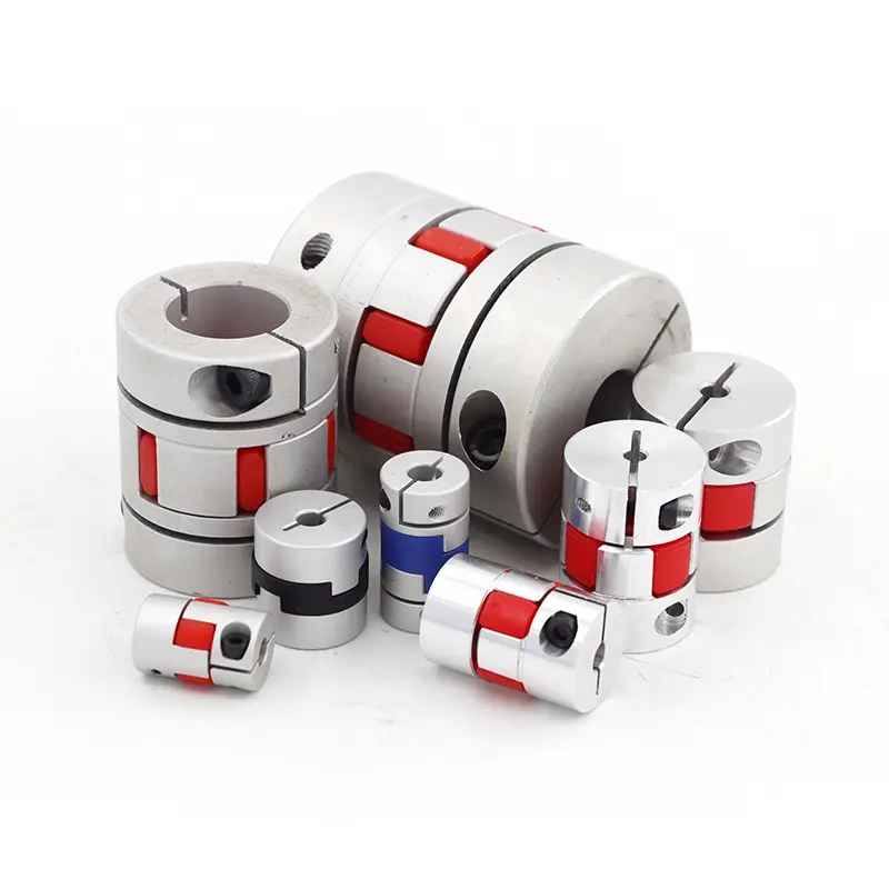 XL-25 Sternform Clamping Plum Blossom elastische Kupplung Aluminiumlegierung Wellenkopplung, Hohe Drehmoment-Servomotor