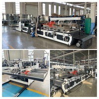 Machine d'assemblage de cloisons ondulées entièrement automatique à commande PLC pour la fabrication de séparateurs intérieurs pour emballages de fruits et de verre, haute productivité
