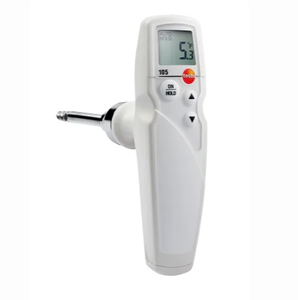 Termómetro de penetración para alimentos Testo 105 original, superventas, impermeable IP65, lavable, de -50 a 275°C de amplio rango, alta precisión de 0.5°C - Product Image 4