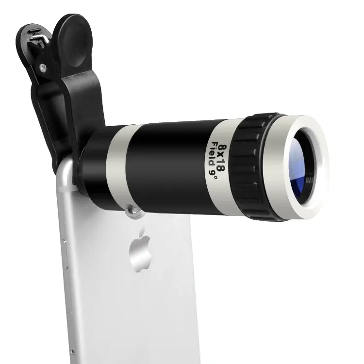 HD Monocular Telescope for Smartphone View Wide Angle Zoom Lens