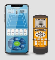 Machine à balles de tennis intelligente avec application, lanceur automatique, contrôle intelligent, entraînement, pratique, portable, vente en gros, directement de l'usine