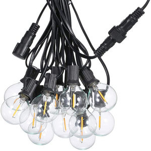 Outdoor Waterproof 28M 50Lamp G40 Solar <b>Led</b> String <b>Lights</b> For Garden Wedding Party Decoration Vintage Camping <b>Light</b> Strings - Product Image 4