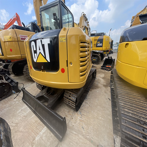 Pelleteuse CAT305.5E d'occasion avec 20 tonnes de poids de fonctionnement, moteur à noyau, pompe à engrenages, boîte de vitesses, machine de terrassement pour moteur Cat B - Product Image 5