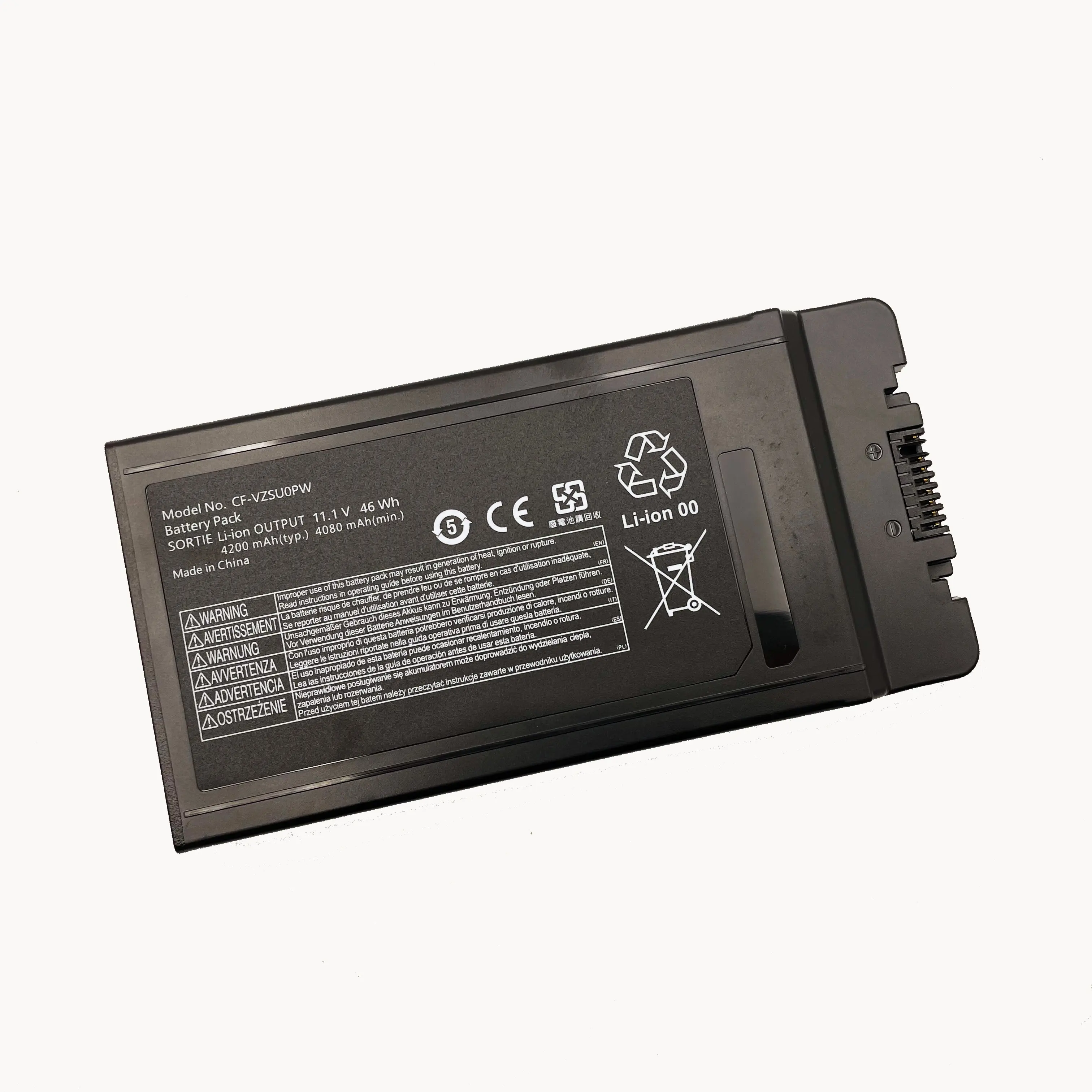 Toptan marka yeni Laptop batarya 11.1V 46Wh CF-VZSU0PW Pana sonic Toughbook CF-54 pil için