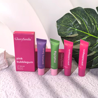Ensemble de baumes à lèvres à la saveur de fruits avec logo personnalisé, infusé de sucre, rose, 10g*2, crème hydratante pour les lèvres, effet repulpant