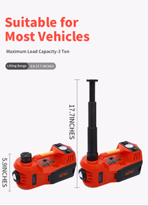 Hot <strong>Sale</strong> 3in1 DC12V 5T LED Light Portable Durable Electric <strong>Car</strong> Hydraulic <strong>Jack</strong> and Impact Wrench <strong>for</strong> Quick Replace Tire - Product Image 4