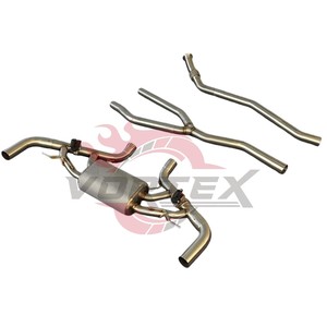 Système d'échappement arrière en acier inoxydable avec commande de soupape Vortex pour Mercedes Benz AMG GLE 53 Sport Tuning Muffler Pipe - Product Image 5