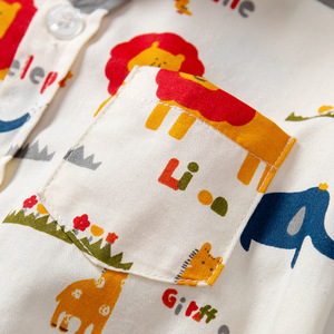 20A239 Vêtements pour enfants coréens, design de mode, tenues quotidiennes adorables, vêtements d'été pour garçons, ensemble de 2 pièces - Product Image 6