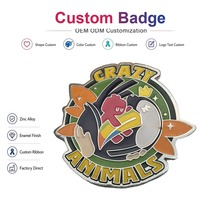 Badges métalliques personnalisés, épingles nominatives sur mesure pour uniformes de personnel, équipes et clubs, en alliage de zinc émaillé, logo OEM ODM, fournisseur en gros