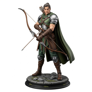 カスタムデザイン3D PVC樹脂男性ハンターシリーズアクションフィギュア像ギフトコレクション - Product Image 2