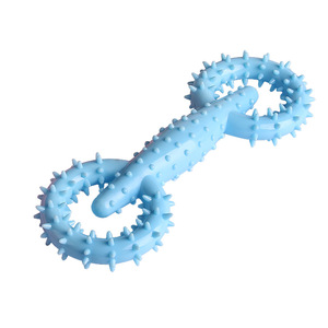 TikTok vente en gros jouet interactif <span class=keywords><strong>pour</strong></span> chien en caoutchouc tirer Double anneau IQ formation bâton molaire <span class=keywords><strong>brosse</strong></span> <span class=keywords><strong>à</strong></span> dents jouet <span class=keywords><strong>à</strong></span> mâcher <span class=keywords><strong>pour</strong></span> chiens - Product Image 1