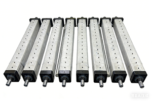 Cilindro Neumático de Acero Inoxidable, 63 mm de Diámetro, 150 mm de Longitud de Recorrido, 1605 mm de Distancia entre Ejes, Actuador Lineal Micro de Bajo Ruido, Servo Telescópico - Product Image 3