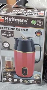 <span class=keywords><strong>Bouilloire</strong></span> Électrique Hoffmans 3L 1500W – Prix le Plus Bas en Afrique – Chauffe-Eau pour Hôtels, Bases de Bouilloires Électriques, Appareil de Cuisine - Product Image 2