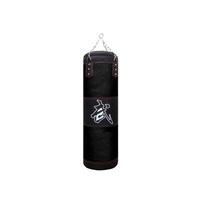 Sacs de frappe lourds réglables en PU de 60 à 150 cm pour l'entraînement de boxe, le taekwondo, le sanda et le fitness, sacs de sable suspendus personnalisables