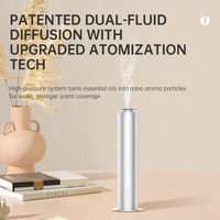 Diffuseur d'huiles essentielles purificateur d'air professionnel, à piles, contrôlé par application, pour hôtels, commerces et usage domestique, grande surface, parfum d'ambiance