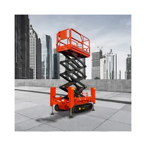 Full Self Lifting 16 Meters High Outdoor Mobile Hydraulic Lifting Platform Height Working Platform Elevator
