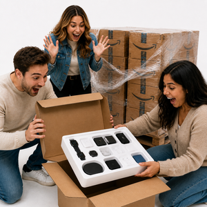 Boîte Mystère Retours d'Amazon Vente en Gros Électronique Smartphones Tablettes Ordinateurs Portables 10 Kg Stock Prêt Expédition 24H Fourniture en Gros - Product Image 4