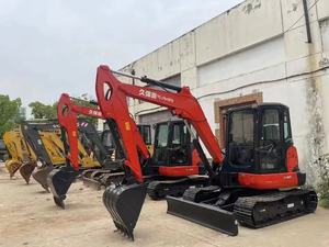 Miniexcavadora Usada con Motor EPA KX165, Excavadora Kx165-3Sz, Miniexcavadora Kubota de 6 Toneladas con Motor Kubota - Product Image 5