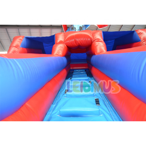 Lâu Đài bơm hơi thiết kế mới nhất trượt đôi lâu đài bouncy người nhện trượt bơm hơi khổng lồ trượt nước để bán - Product Image 4