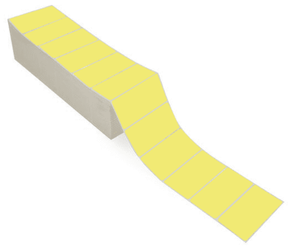 TEDDY Gelbe Farbe 1215C 4x2 Zoll 3-fach geschützt 6000 Blatt/Stapel 2 Stapel in einer Box Direkt-Thermo-Versandetiketten Gefrierschrank 10 Boxen - Product Image 1