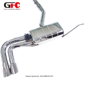 โดยเฉพาะสำหรับ X3 <span class=keywords><strong>2016</strong></span> BMW F25ระบบไอเสีย GFC catback valvetronic ท่อไอเสียสำหรับเสียงรถสปอร์ต - Product Image 3