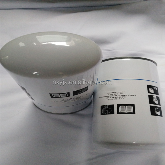 Масляный газовый сепаратор компрессора фильтр 1092200289 1622569300 2903775300 1625005590