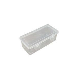 Rectangular Transparent PP Plastic Storage <b>Box</b> 14.8x6.8x5cm Covered Tools Organizer For Fishing Gear Hardware Parts Samples - Product Image 5