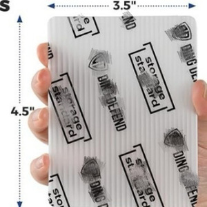 Fundas Protectoras para Tarjetas Coleccionables, Resistentes al Agua y a la Presión, de PP, con Panel Hueco, de Plástico y Cartón, para Almacenamiento y Envío de Tarjetas de Juego - Product Image 6