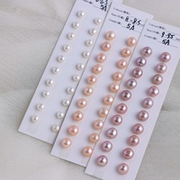 Perles d'eau douce naturelles écologiques de forme bouton 8-9 mm AAAAA, perles polies pour artisanat, vente en gros en vrac