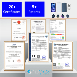 Protector de Pantalla de Vidrio Templado Nuglas 9H 2.5D HD Transparente Antirrayas para <span class=keywords><strong>iPhone</strong></span> 17 Pro Max - Product Image 5