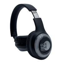 Headset Silent Disco 2 atau 3 Saluran, Headphone untuk Festival Musik, Konser, Pesta Silent Disco, dan Transmitter