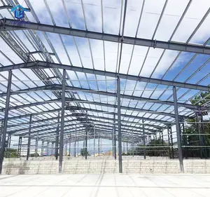 中国供应商高品质工厂工业车间金属预制建筑预制钢结构仓库棚