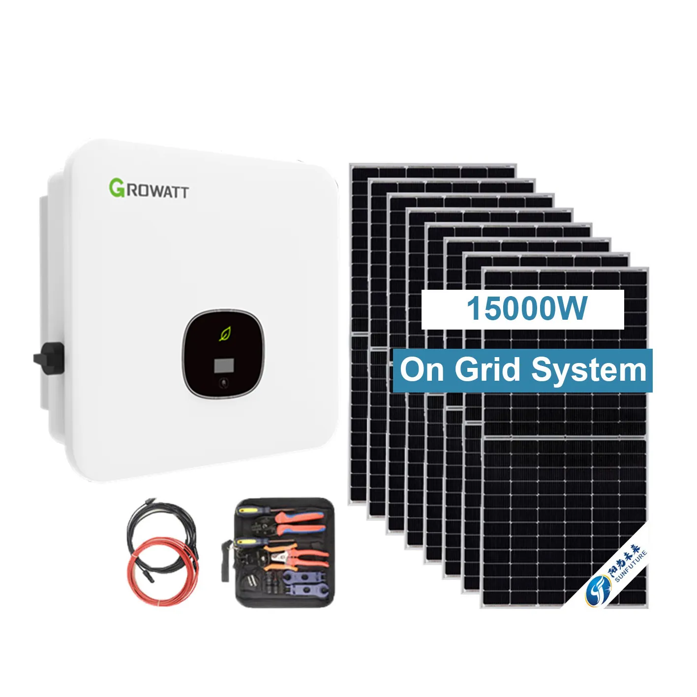 SUNFUTURE On Grid Inverters 15Kw Home Appliance Energia Solare 10KW 20KW 30KW Other Solar Energy Related Products System