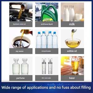เครื่องบรรจุของเหลวความแม่นยำสูงแบบหัวเดียว สำหรับน้ำหอม น้ำผึ้ง เครื่องดื่ม นม เครื่องสำอาง ซอสมะเขือเทศ โคล่า น้ำมันพืช - Product Image 6