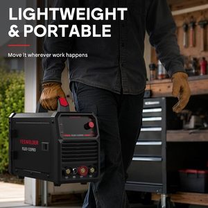 Machine à souder Yeswelder Flux-135Pro 135A MIG 110V sans gaz, fil fourré, TIG 3 en 1 avec affichage numérique - Product Image 6