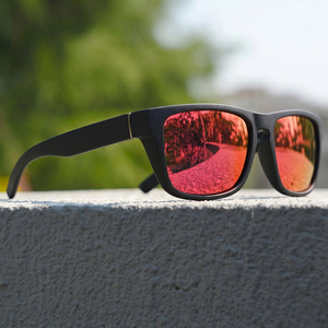 Sports Sunglasses <b>Black</b> <b>Frame</b> TAC Polarized Lens UV400 Protection Outdoor Use - Product Image 1