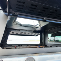 Kompakter Keilförmiger LKW-Camper Dreieckige Form Spart Platz Einfache Montage auf Mittelgroßen LKWs wie Nissan Navara GMC